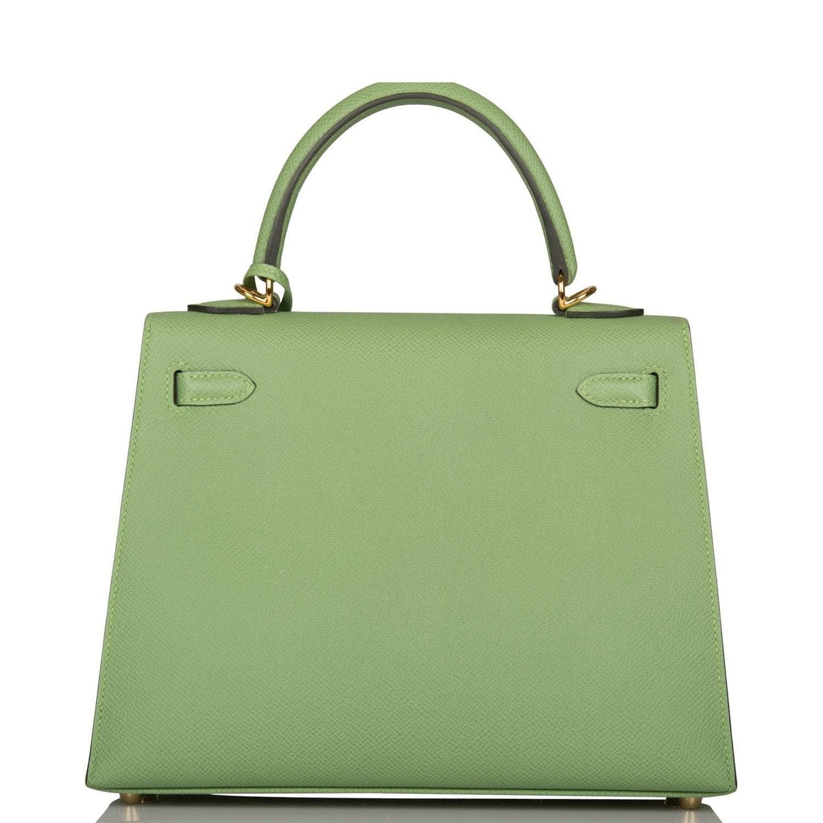 Hermes Vert Criquet Epsom Sellier Kelly 25cm Gold Hardware