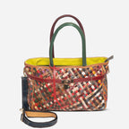 Madlock Weave Leather Tote
