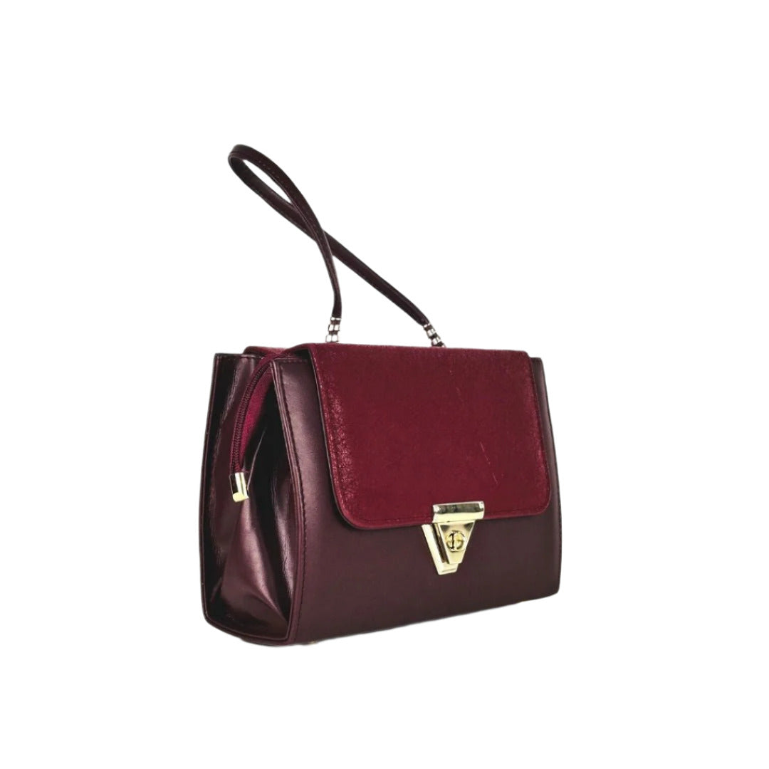 Maroon Swig Handbag