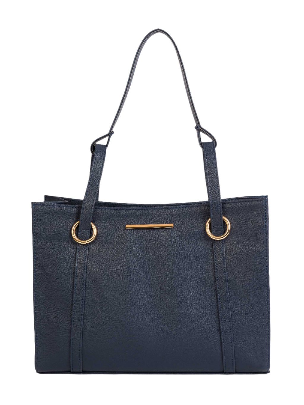 Navy Classic Handbag