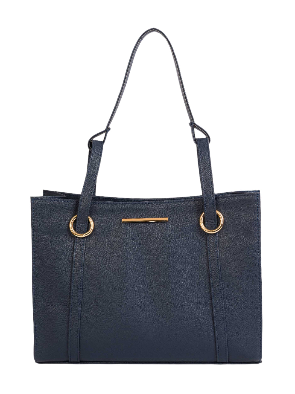 Navy Classic Handbag