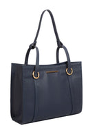 Navy Classic Handbag