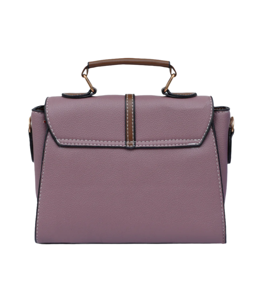 Purple Women Boxy Bag