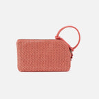 Coral Woven Bracelet Clutch Bag