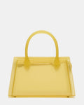 Translucent Yellow Jelly Handle Bag