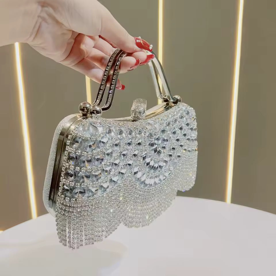 Crystal Encrusted Evening Clutch
