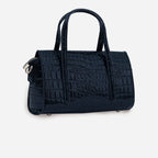 Shelby Croc Shoulder Bag