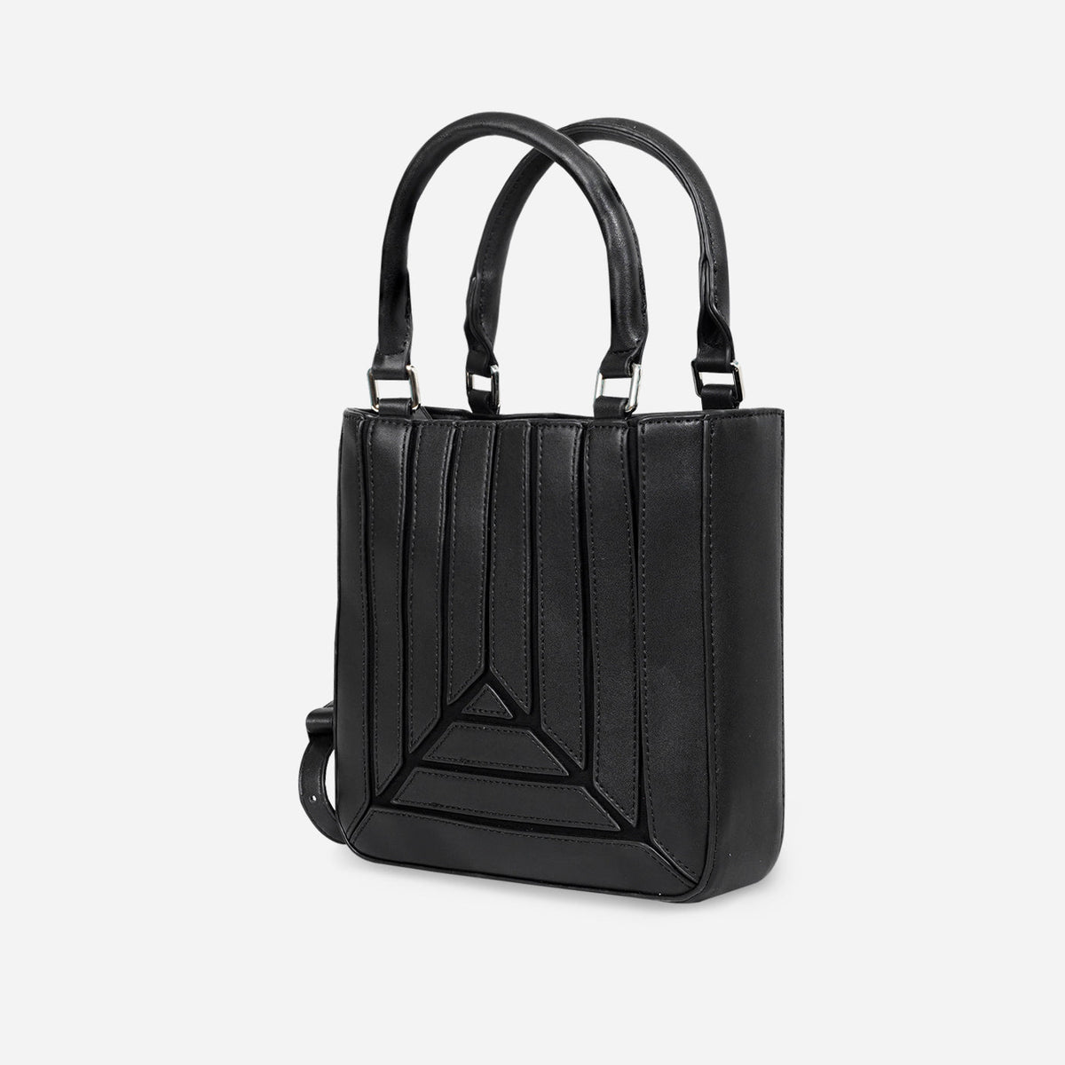 Stripe String Shoulder Bag