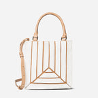 Stripe String Shoulder Bag