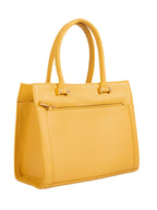 Stylish Yellow Classic Handbag