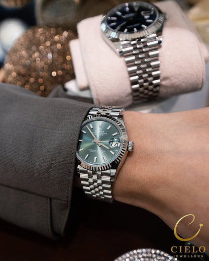 Rolex datejust 41 (أوتوماتيكية) + العلبة الأصلية