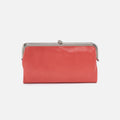 Peach Framed Clutch Wallet