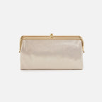 Peach Framed Clutch Wallet