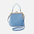 Sky Blue Frame Top-Handle Crossbody Bag