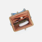Sky Blue Frame Top-Handle Crossbody Bag