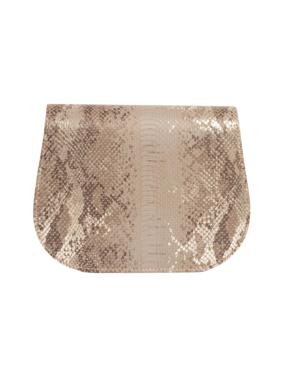 Dark Beige Saddle Handbag