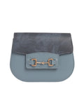 Dark Blue Saddle Handbag