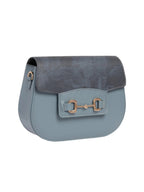 Dark Blue Saddle Handbag