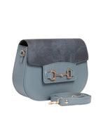 Dark Blue Saddle Handbag