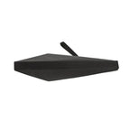 Black Asymmetric Clutch Bag