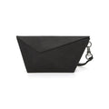 Black Asymmetric Clutch Bag