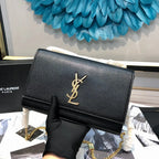 kate medium 24cm black grained calfskin