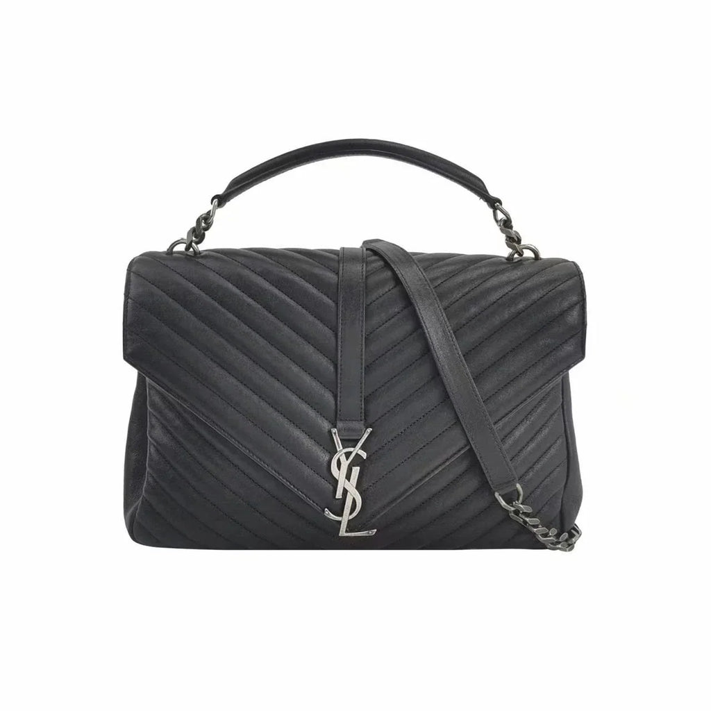 college leather bag