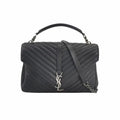college leather bag