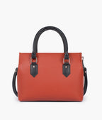 Rust small satchel bag