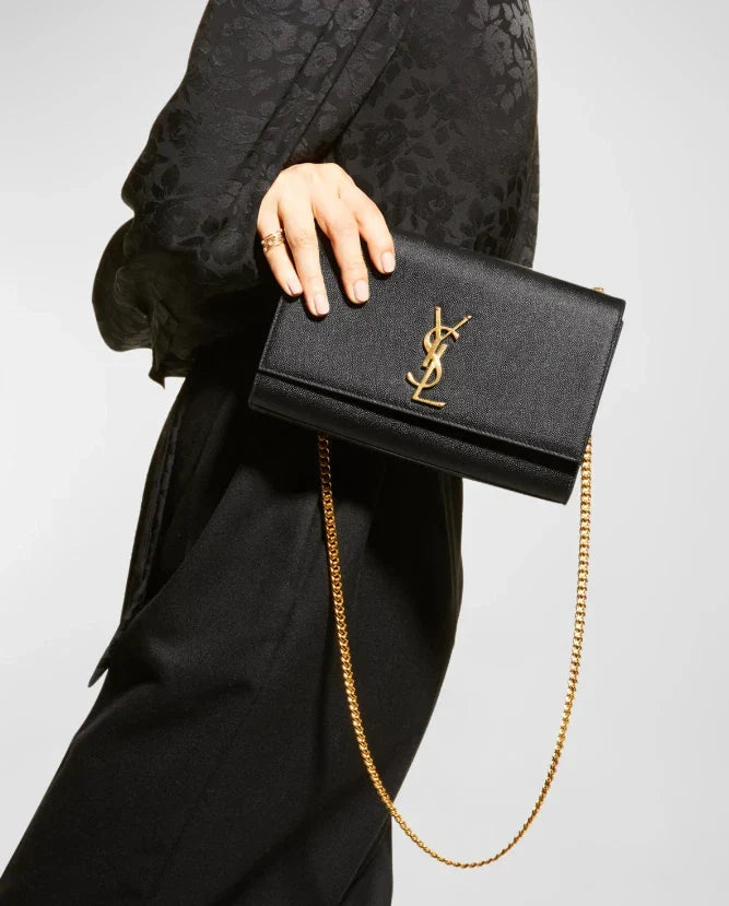 kate monogram tassel chain bag