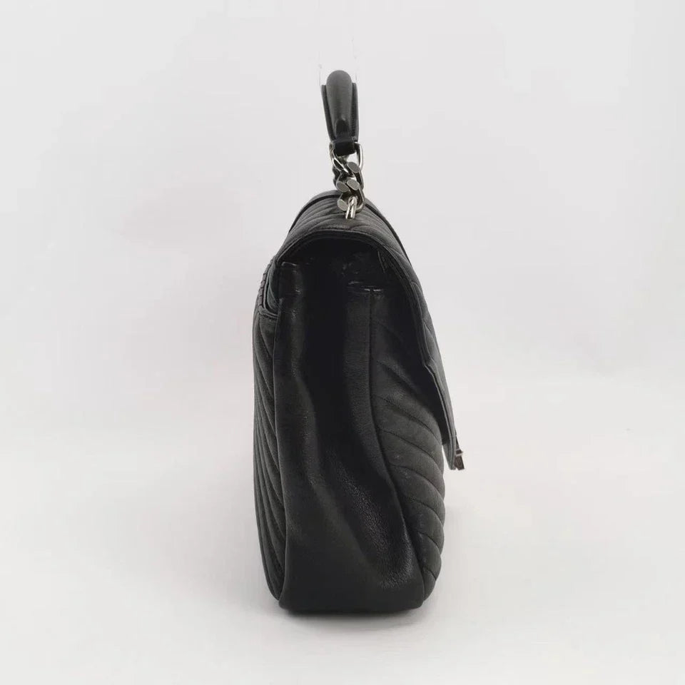 college leather bag